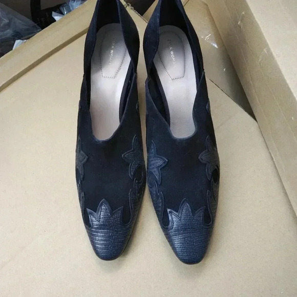 Zara | Cowboy Heeled Shoes - Picture 2 of 10